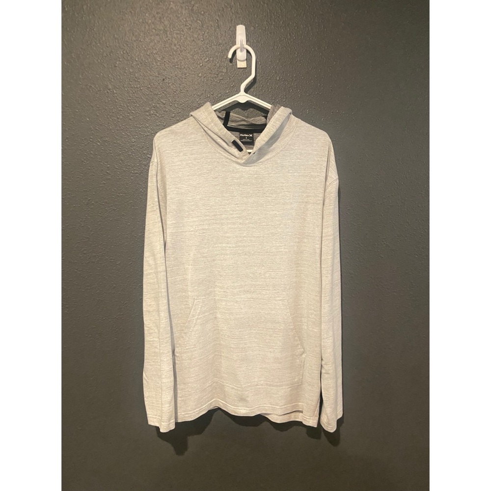 Hurley Light Gray Hoodie Sweater